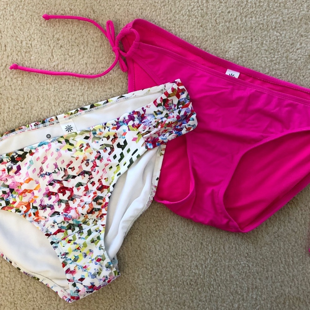 NWoT **2** ATHLETA Swim Bottoms